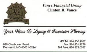 Clinton Vance, Vance Financial Group